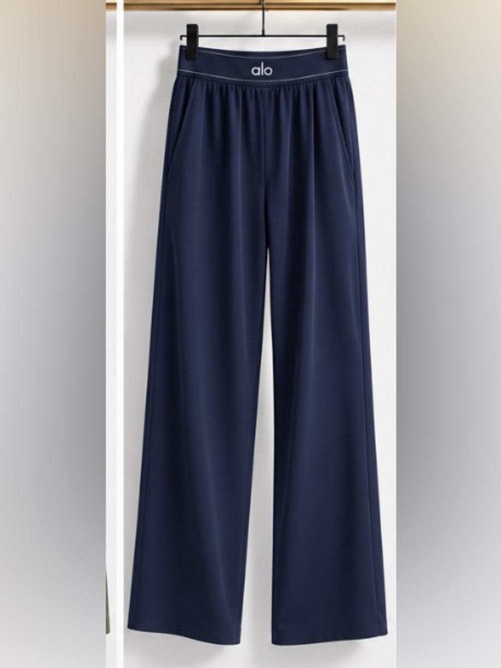 Navy Alo Suit Up Trouser (Regular)